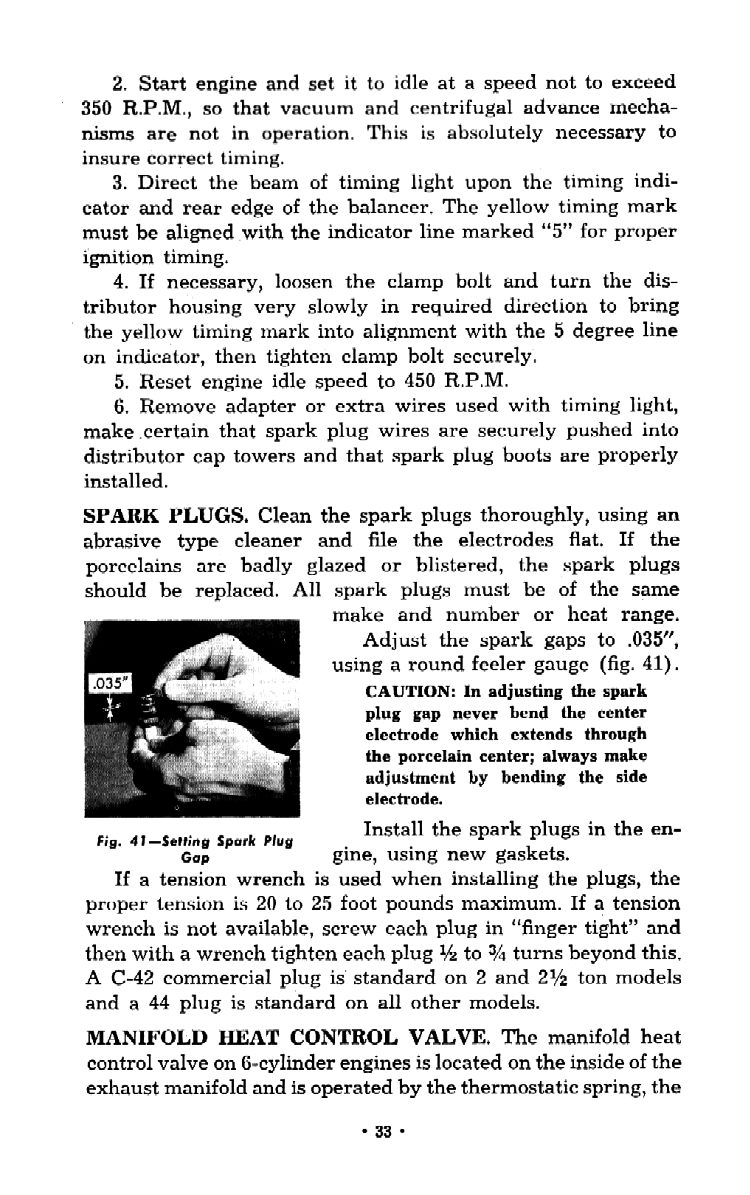 1957 Chevrolet Trucks Operators Manual Page 53